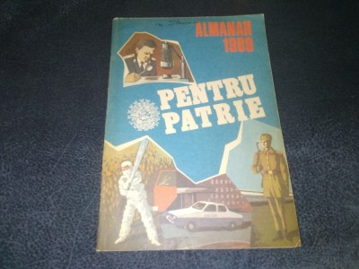 ALMANAH PENTRU PATRIE 1989 foto