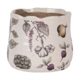 Cumpara ieftin Ghiveci flori ceramica multicolora Legume 11x10 cm