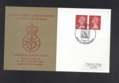 Great Britain 1979 Commemorative card British Force Postal Service NW EU UN.038 foto