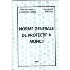 Norme generale de protectia muncii