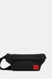 HUGO borsetă culoarea negru, 50551750