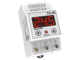 Regulator temperatura pentru şină DIN, 230VAC, IP20, afişaj LED