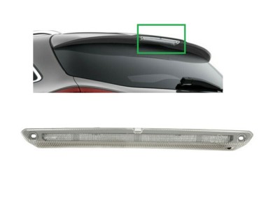 Lampa stop frana Ford Focus 3, 12.2010-08.2018 Model St; Mondeo, 10.2014- Combi, Pentru Versiunea Cu Spoiler Haion, Parte Centrala, Spate, LED; alb; foto