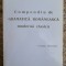 COMPENDIU DE GRAMATICA ROMANEASCA MODERNA CLASICA-C. DIMITRIU ,DEDICATIE