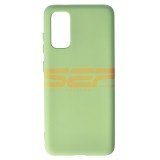 Husa Silicon Olive pentru Samsung Galaxy S20 - Calitate Premium, Protectie Eficienta