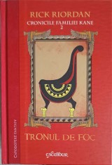 CRONICILE FAMILIEI KANE VOL.2 TRONUL DE FOC-RICK RIORDAN-256471 foto