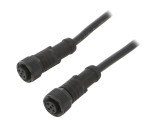 Cablu senzori/automatizări M12-M12 1m