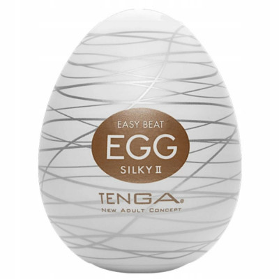 Masturbator japonez - Tenga Egg Silky II 1pc foto