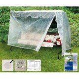 Husa Balansoar Transparenta 210x150x139cm din Polietilena &ndash; Protectie Impermeabila si UV
