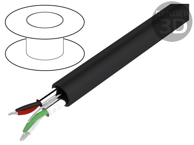 Cablu Transmisie Date RS485 2x2x22AWG Exterior