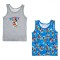 Set Maiouri, Model Mickey, 2 Bucăți, Albastru și Gri