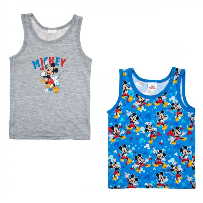 Set Maiouri, Model Mickey, 2 Bucăți, Albastru și Gri
