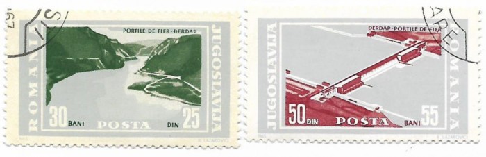 Romania (217) - Portile de Fier, 1965 - serie obliterata