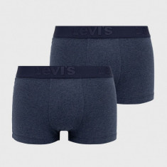 Levi's boxeri bărbați, culoarea bleumarin 37149.0424-indigo