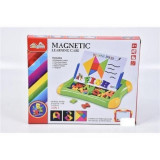 Set 3 in 1 tabla de desenat tabla magnetica joc tangram Setul poate fi usor transportat Continut 26 litere magnetice 1 tabla, Altii