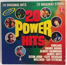 Various &lrm;&ndash; 20 Power Hits NM / VG+ vinil LP disc pop rock K-tel Germania 1973