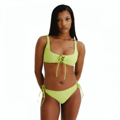 Costum baie (2 piese) Juicy Couture LYCRA BIKINI SET WITH LATTICE DETAILING