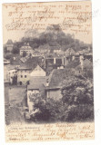3055 - SIGHISOARA, Mures, panorama, Romania - old postcard - used - 1906, Circulata, Printata