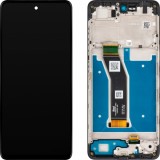 Cumpara ieftin Display cu Touchscreen Motorola Moto G04, cu Rama, Negru, Swap 5D68C23890
