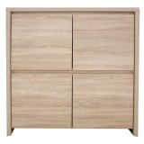 Cumpara ieftin Consola Selina sonoma 105x40.5x112.5cm