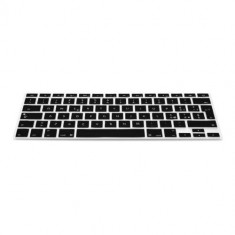 Husa pentru tastatura Apple MacBook Air 13''/MacBook Pro Retina 13''-15'' (to mid 2016), Kwmobile, Negru, Silicon, 42375.01