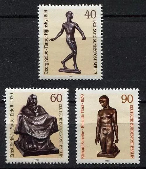 Berlin 1981 - Statui, arta, serie neuzata
