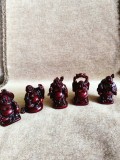 Figurine asiatice, 5 buc