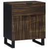 VidaXL Dulap de noapte castan 50 x 33 x 60 cm Lemn masiv de mango