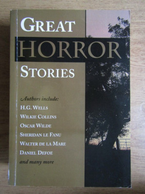 H. G. Wells - Great horror stories foto