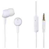 Casti stereo in ear Basic4Phone Hama, silicon, 10 mm, 1.2 m, Alb