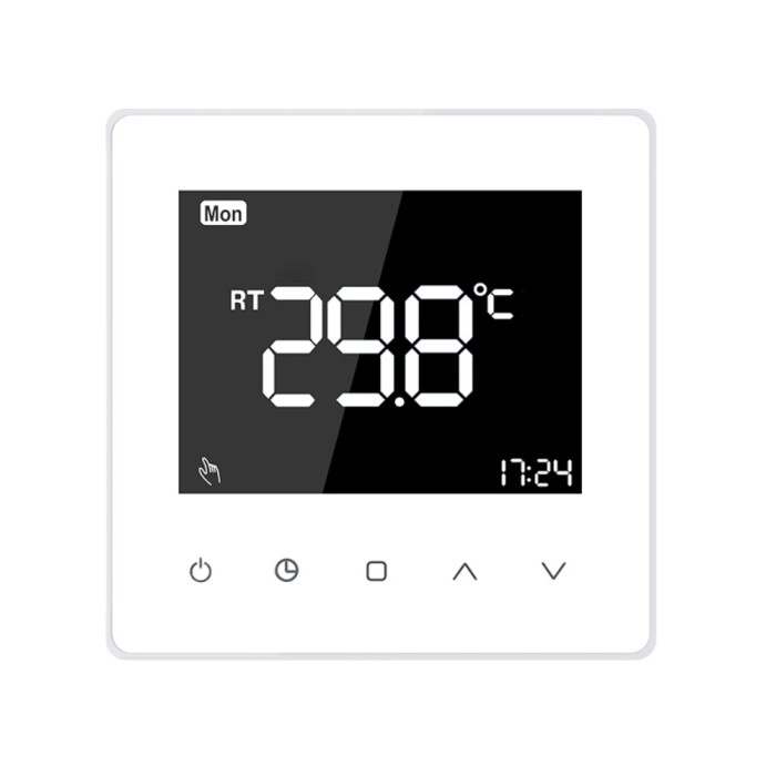 Termostat cu fir Luxion TP618 pentru centrala termica pe gaz sau electrica, Display LCD, Memorare SmartElectro IntelligentHouse
