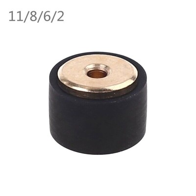 Role presoare casetofon noi miez din bronz exterior cauciuc 11x8x6x2mm foto
