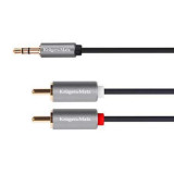 Cablu jack 3.5 - 2rca 3m basic k&amp;m