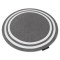 Covor HAMPTON cadru cerc gri, cerc 140 cm