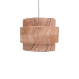 Cumpara ieftin Lustra Zeniole abaca culoare naturala 60x60x50+ cm