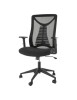 Scaun birou ergonomic SL Q330R, mesh, respirabil, cotiere reglabile, mecanism inclinare, 110 kg, negru