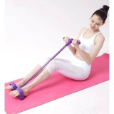 Banda elastica multifunctionala tonifiere brate /abdomen / piept / picioare Violet/Mov