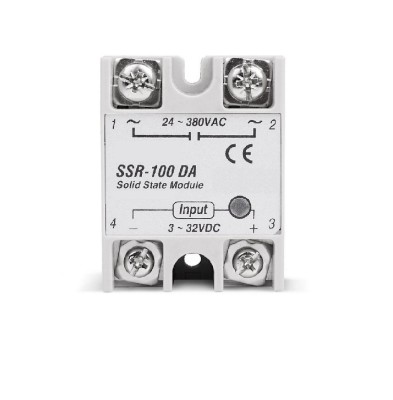Modul releu solid SSR-100DA 3-32 VDC OUT 24 - 380 VAC OKN1205-10 foto