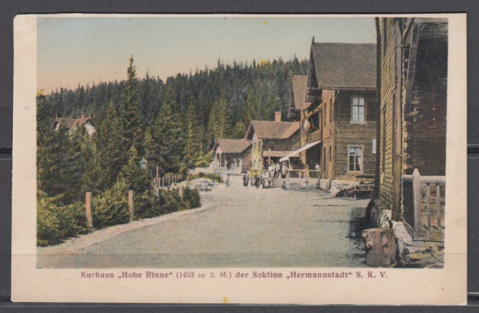 PALTINIS S.K.V. KURHAUS HOHE RINNE SECTIUNE SIBIU