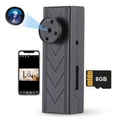 Nasture cu Camera Spion iUni IP131, Wi-Fi, 4K, Card Micro SD 8GB