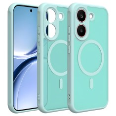 Husa Xiaomi Poco X8 Pro Asteroid GSM HaloFrost II MagSafe, verde menta