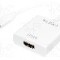 Cablu HDMI soclu, USB C mufa, HDCP 1.3, HDMI 1.4, USB 3.0, lungime 140mm, {{Culoare izola&amp;#355;ie}}, LOGILINK - UA0236A