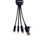 Cablu de incarcare micro USB, multifunctional, 16cm
