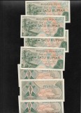 Indonezia 1 rupie rupiah 1961 unc pret pe bucata