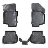 Cumpara ieftin Set Covorase Auto Cauciuc Umbrella pentru VW Golf 6 (2008-2012), Material TPE, Bordura 3cm