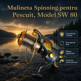 Mulineta Spinning pentru Pescuit, Model SW 80