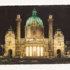 AT2 -Carte Postala-AUSTRIA-Viena, Karlskirche, circulata 1968