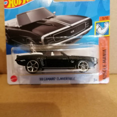 Hot Wheels 222/250 Muscle Mania 5/10 - '69 CAMARO CONVERTIBLE