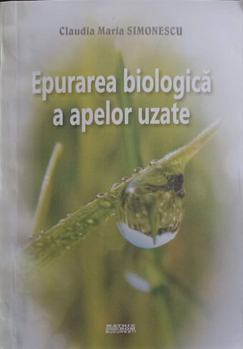 EPURAREA BIOLOGICA A APELOR UZATE-CLAUDIA MARIA SIMONESCU