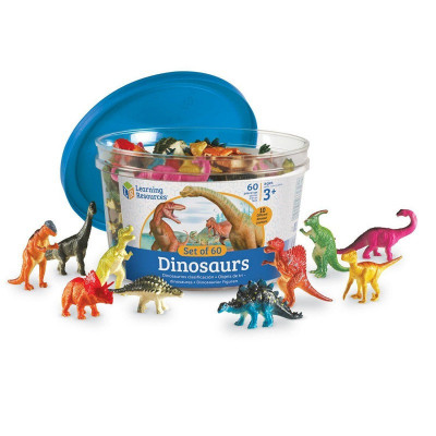 Set pentru sortat Dinozauri jucausi Learning Resources, 60 piese, 3 - 10 ani foto